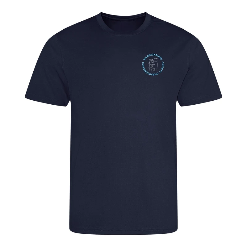 Warwickshire ASA County Championships 2026 T-Shirt - French Navy