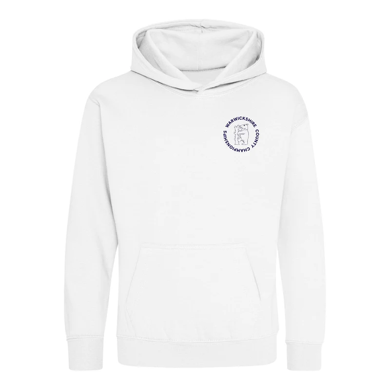 Warwickshire ASA County Championships 2026 Hoodie - Arctic White / French Navy