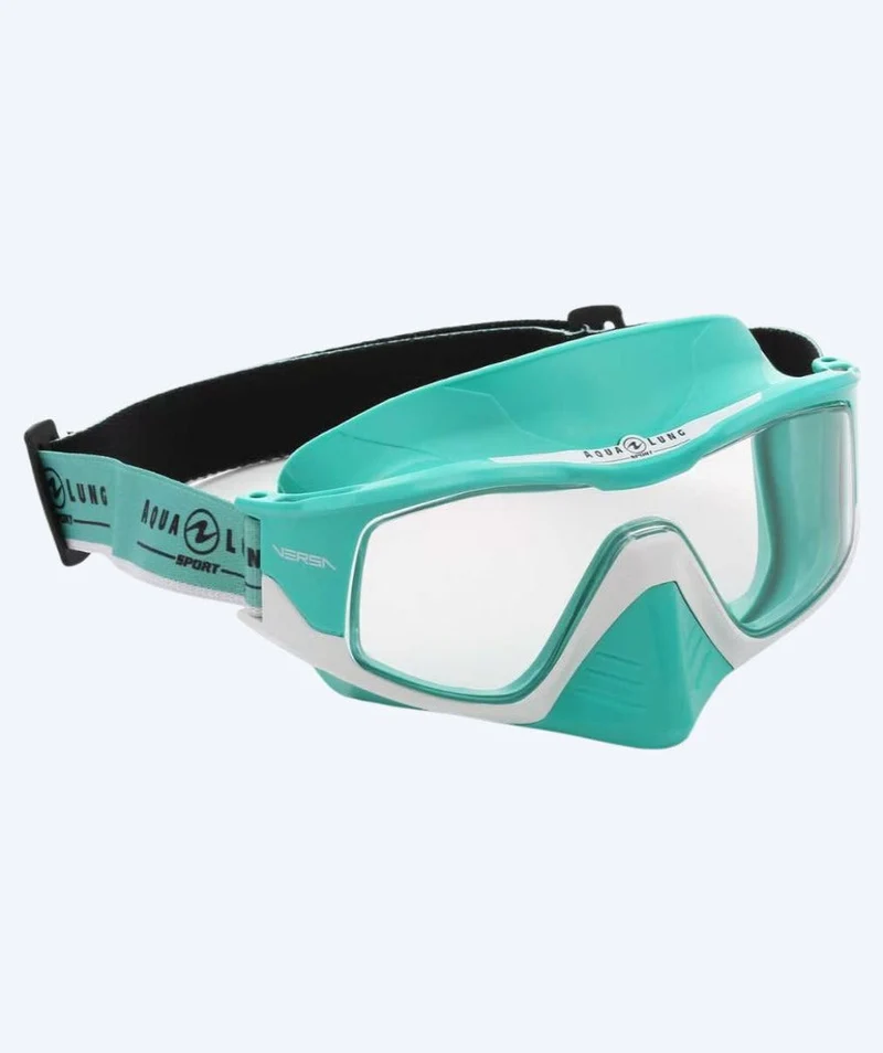 Aqualung Schwimmmaske für Erwachsene - Versa - Blau/Weiß