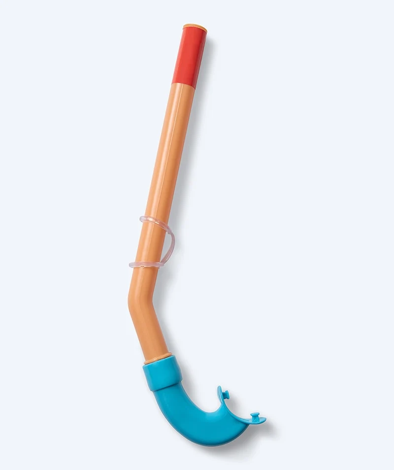 Watery Combo Schnorchelset für Kinder (4-10) - Wyre - Blau/Orange