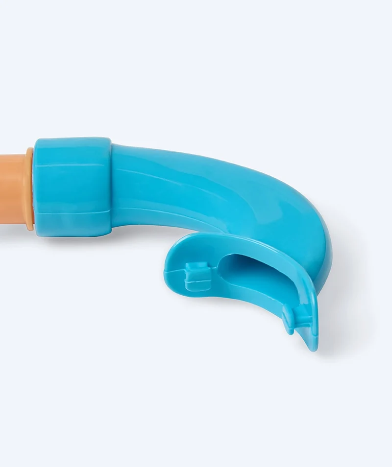 Watery Combo Schnorchelset für Kinder (4-10) - Wyre - Blau/Orange