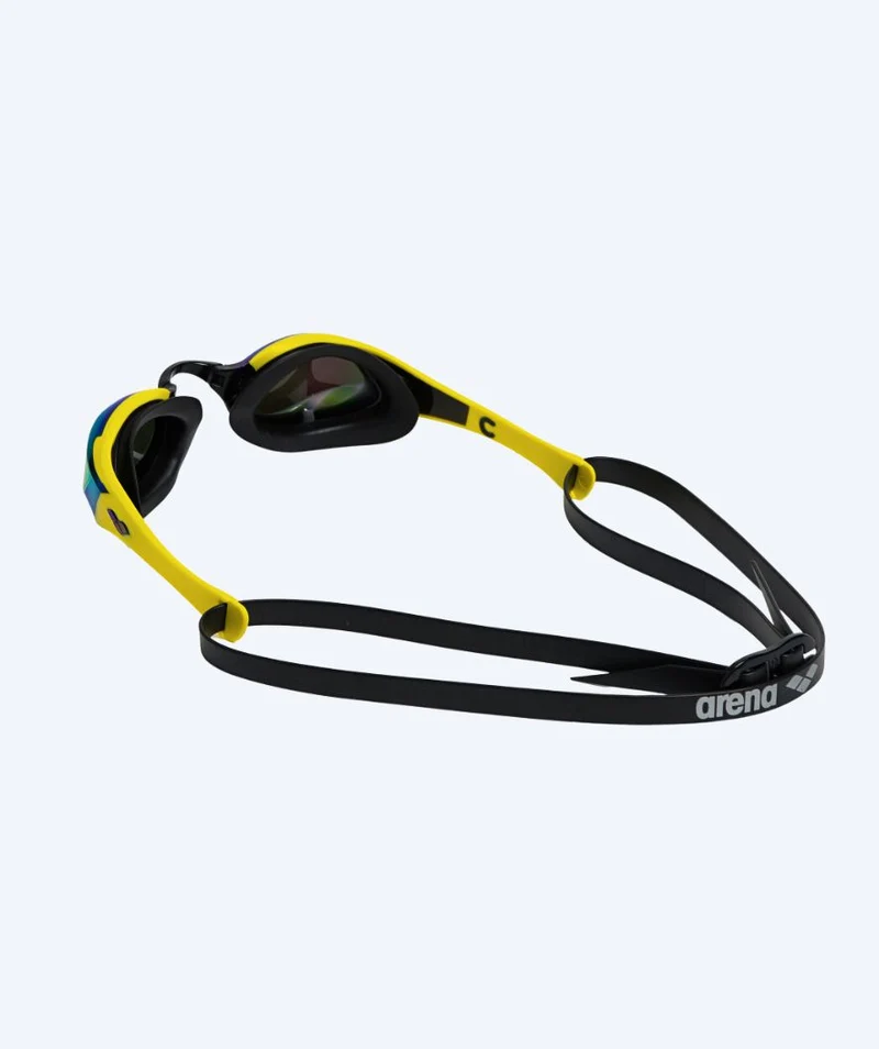 Arena Elite Schwimmbrillen - Cobra Edge SWIPE Mirror - Gelb/Grün