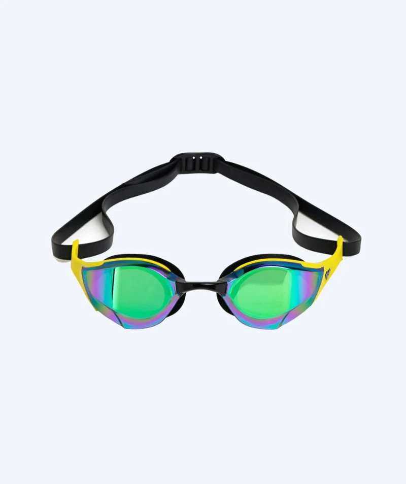 Arena Elite Schwimmbrillen - Cobra Edge SWIPE Mirror - Gelb/Grün