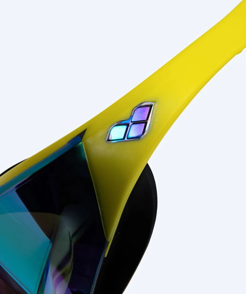 Arena Elite Schwimmbrillen - Cobra Edge SWIPE Mirror - Gelb/Grün