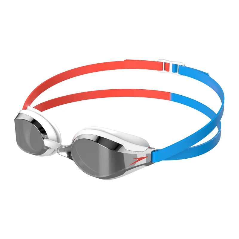 Speedo Fastskin Speedsocket 2 Mirror Goggles - Red / Blue