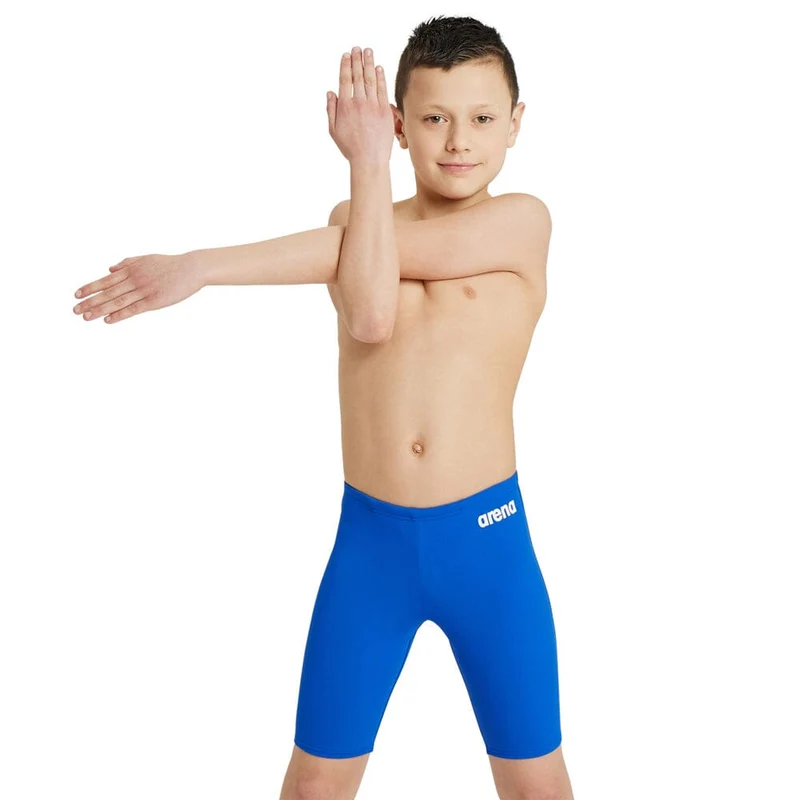 Arena Boy's Team Swim Solid Jammer - Royal/White