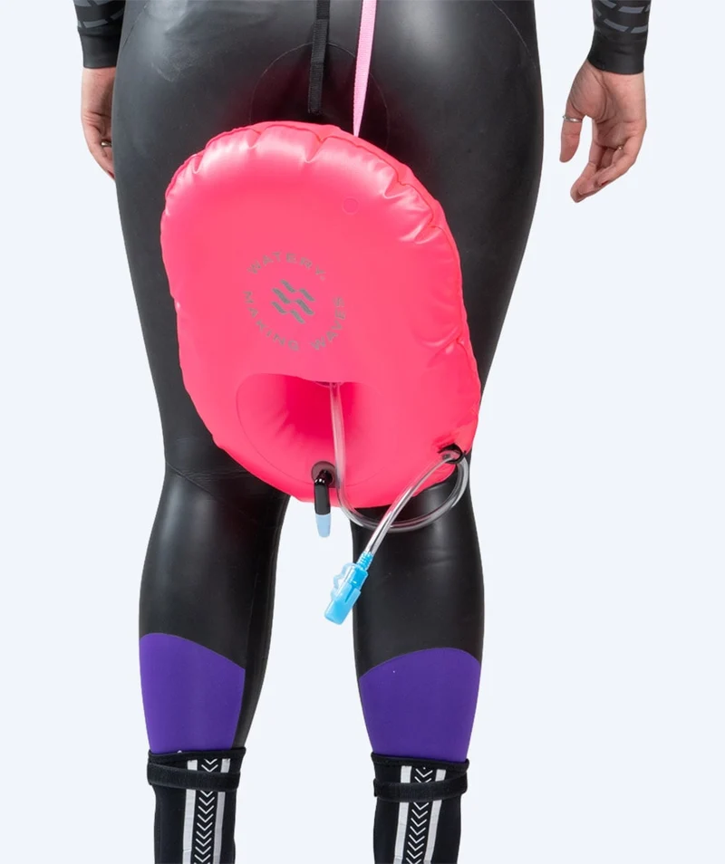 Watery Schwimmboje für Schwimmer - Hydration Pro - Rosa