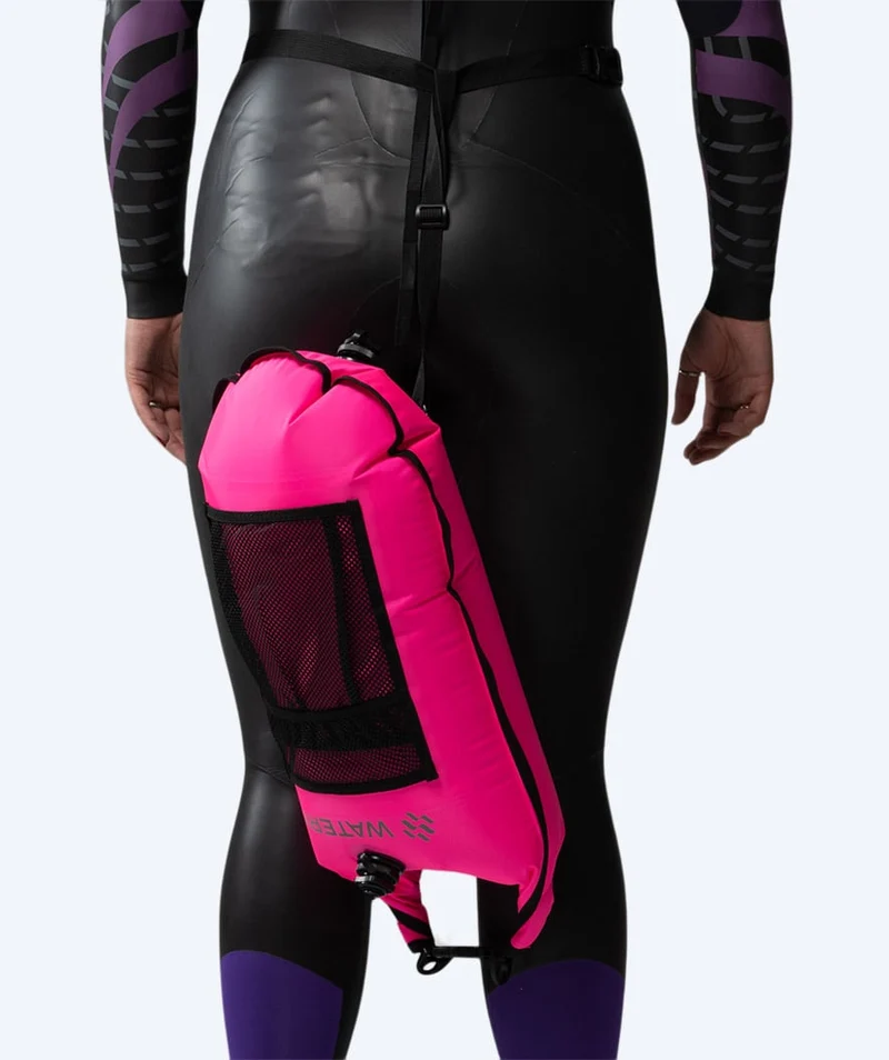 Watery Schwimmboje für Schwimmer - Pro 28L - Rosa