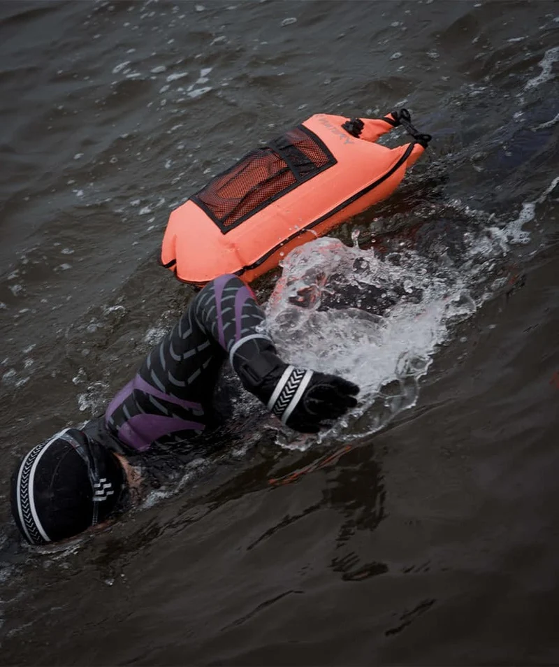 Watery Schwimmboje für Schwimmer - Pro 28L - Rosa