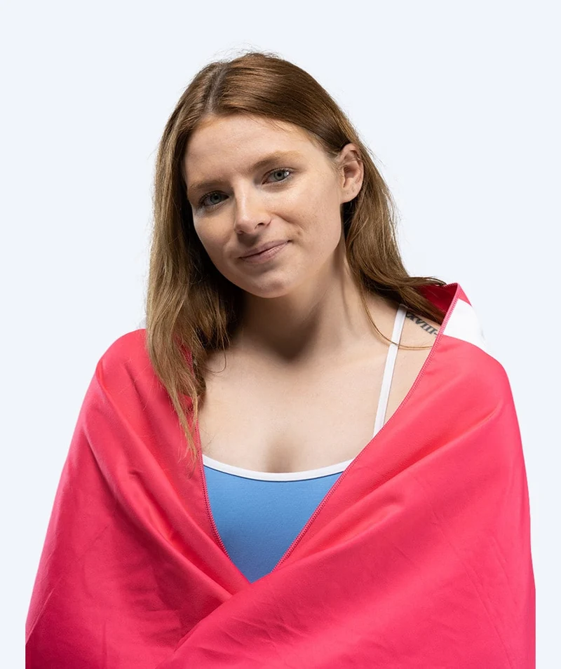 Watery Mikrofaser Badetuch (160 x 80 cm) - Eco Nebraska - Pinky