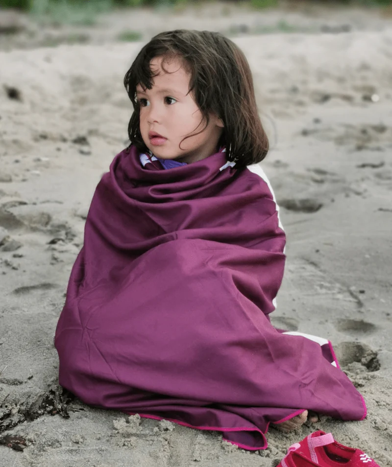 Watery Mikrofaser Badetuch (160 x 80 cm) - Eco Nebraska - Pinky