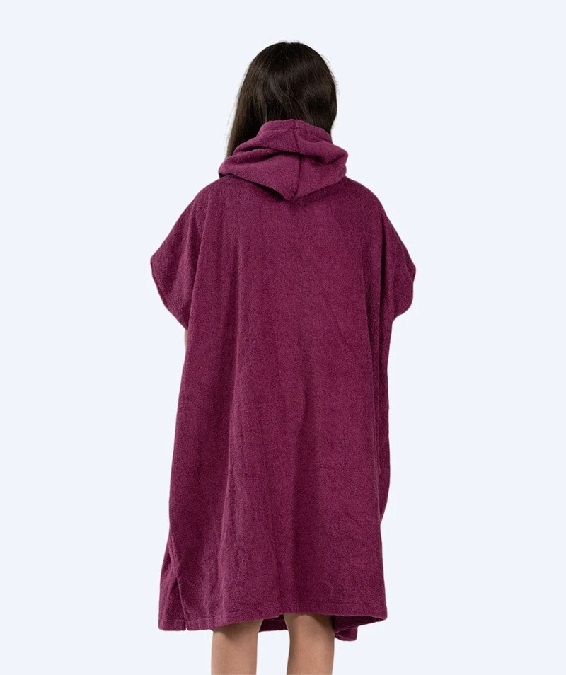 Watery Badeponcho für Junioren (6-15) - Baumwolle - Lila