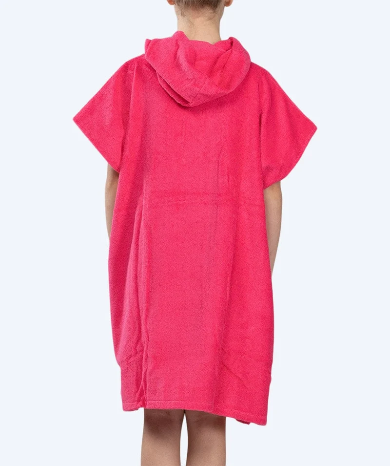 Watery Badeponcho für Junioren (6-15) - Baumwolle - Rosa