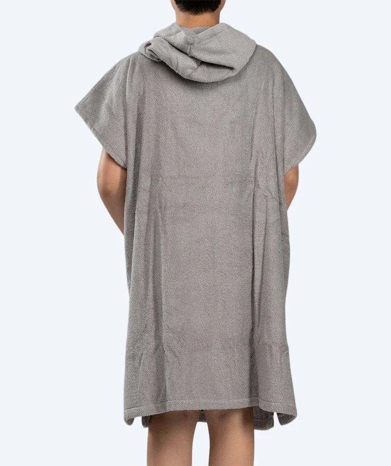 Watery Badeponcho für Junioren (6-15) - Baumwolle - Grau