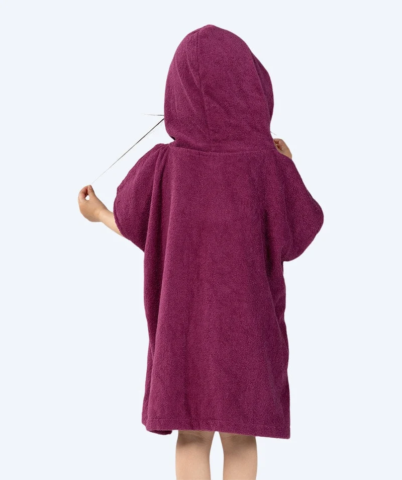 Watery Badeponcho für Kinder (1-6) - Baumwolle - Lila