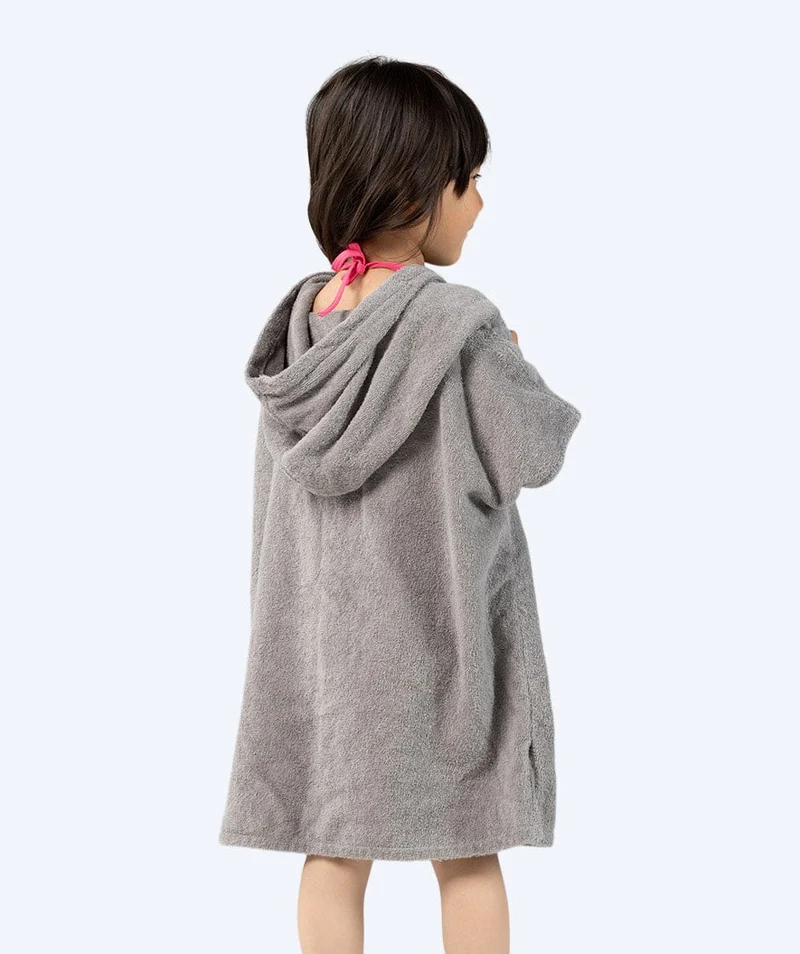 Watery Badeponcho für Kinder (1-6) - Baumwolle - Grau