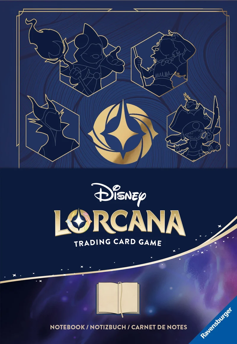 Disney Lorcana - Notizbuch zum Trading Card Game