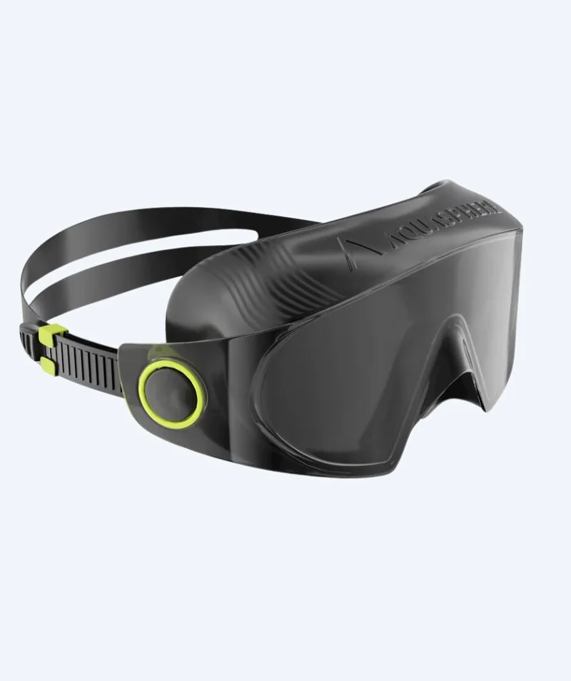 Aquasphere Schwimmmaske - DEFY. Ultra Indigo - Schwarz (Smoke Scheiben)