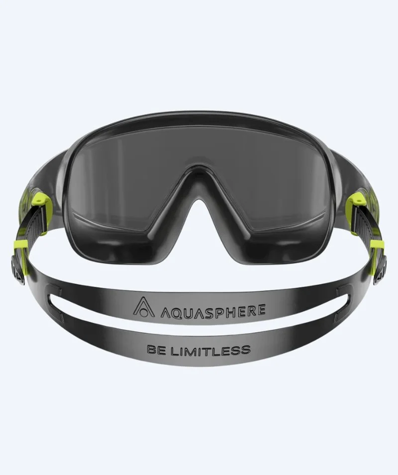 Aquasphere Schwimmmaske - DEFY. Ultra Indigo - Schwarz (Smoke Scheiben)