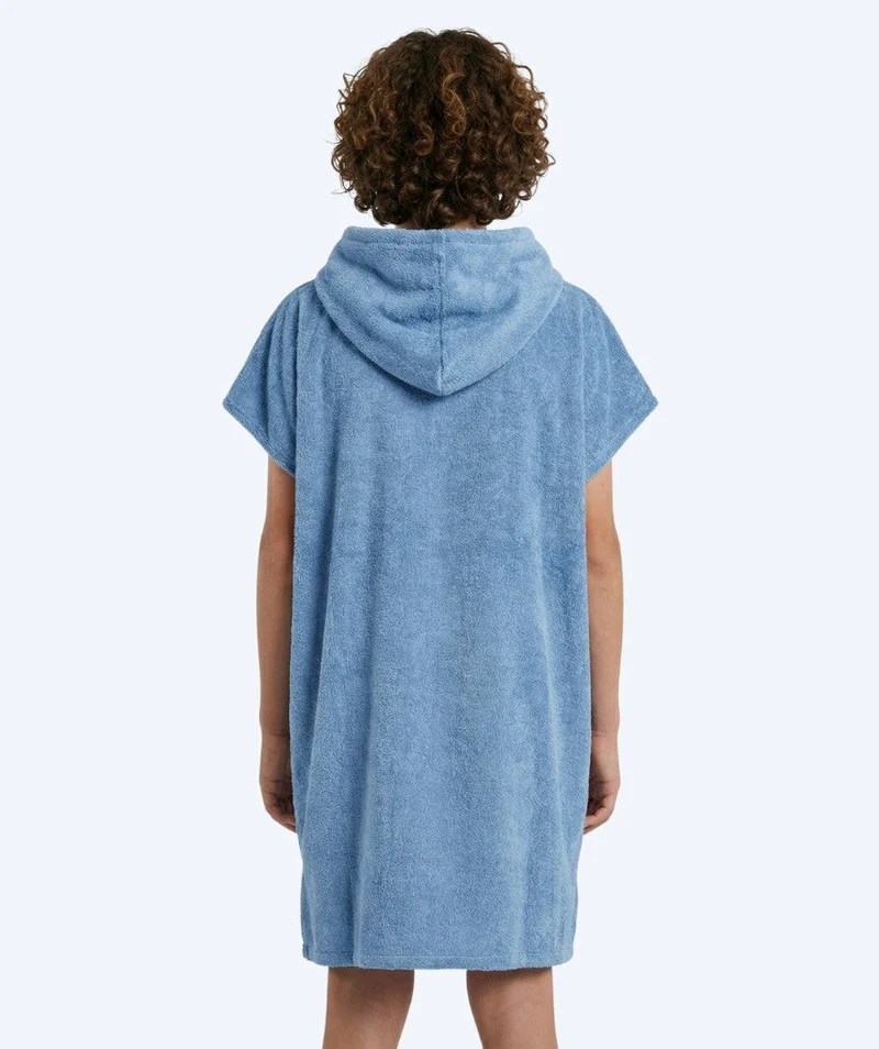 Watery Badeponcho für Junioren (6-15) - Baumwolle - Atlantic Blue