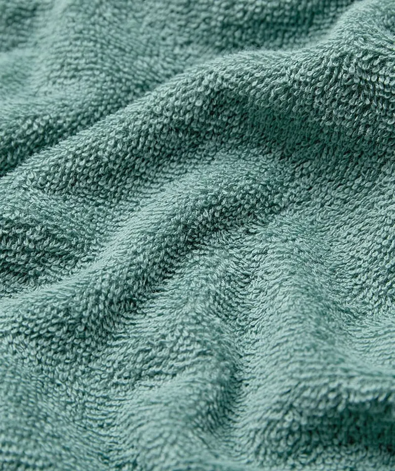Watery Badeponcho für Junioren (6-15) - Baumwolle - Forest Green