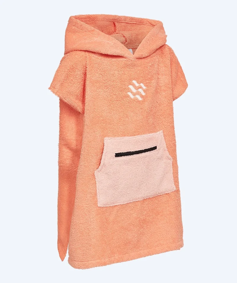 Watery Badeponcho für Kinder (1-6) - Baumwolle - Atlantic Rosa