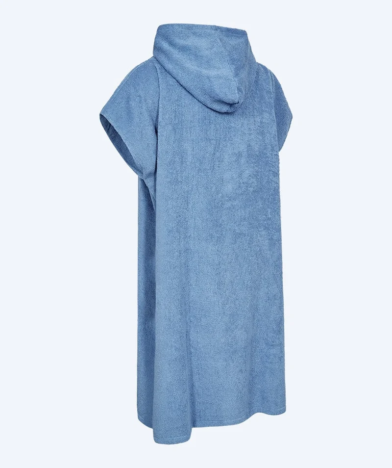 Watery Badeponcho für Erwachsene - Baumwolle - Atlantic Blue