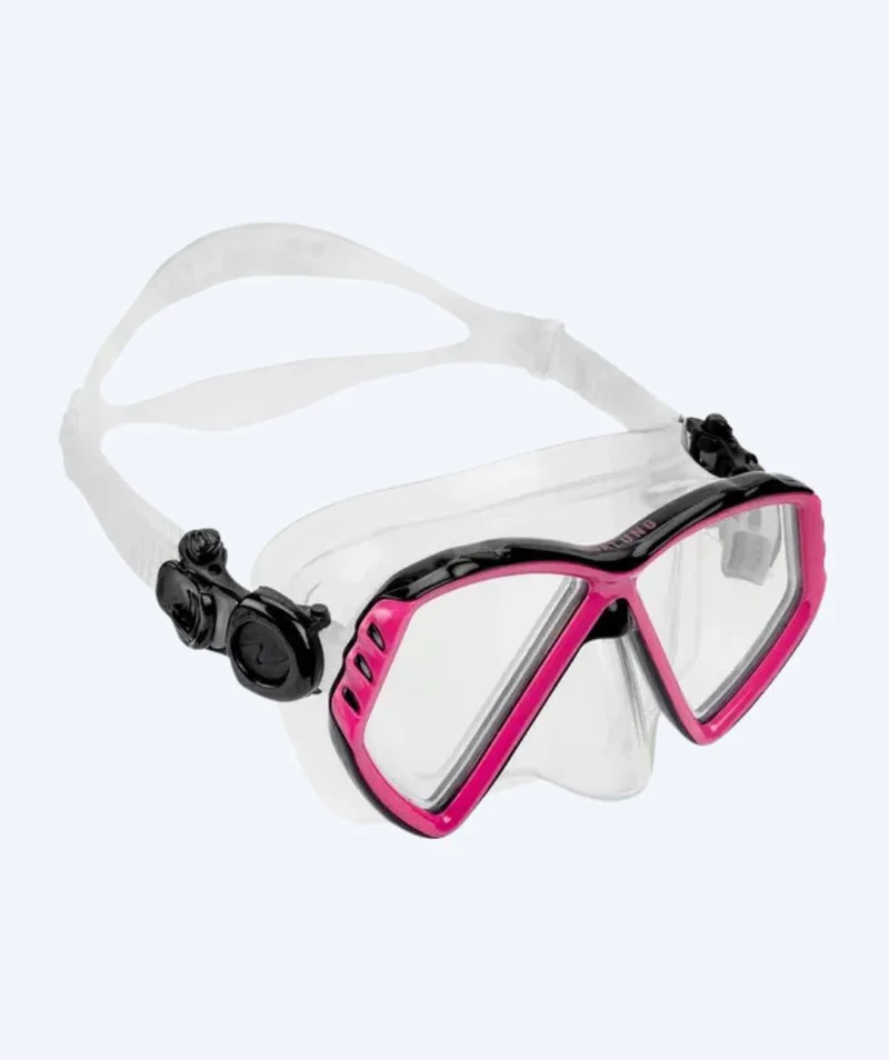 Aqualung Tauchmaske für Kinder (4-12) - Cub - Schwarz/Rosa