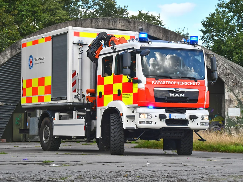 Abrollbehälter Wasserrettung