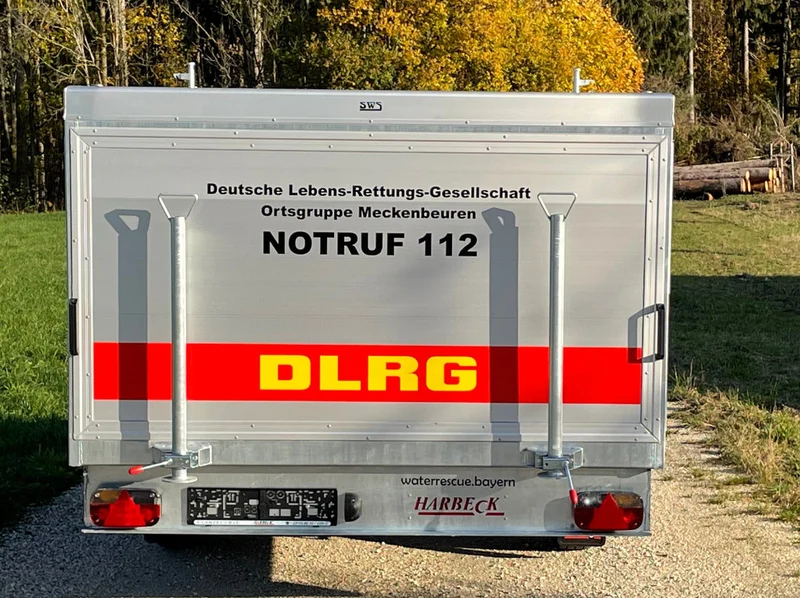 Geräteanhänger Wasserrettung - Typ Schwaben