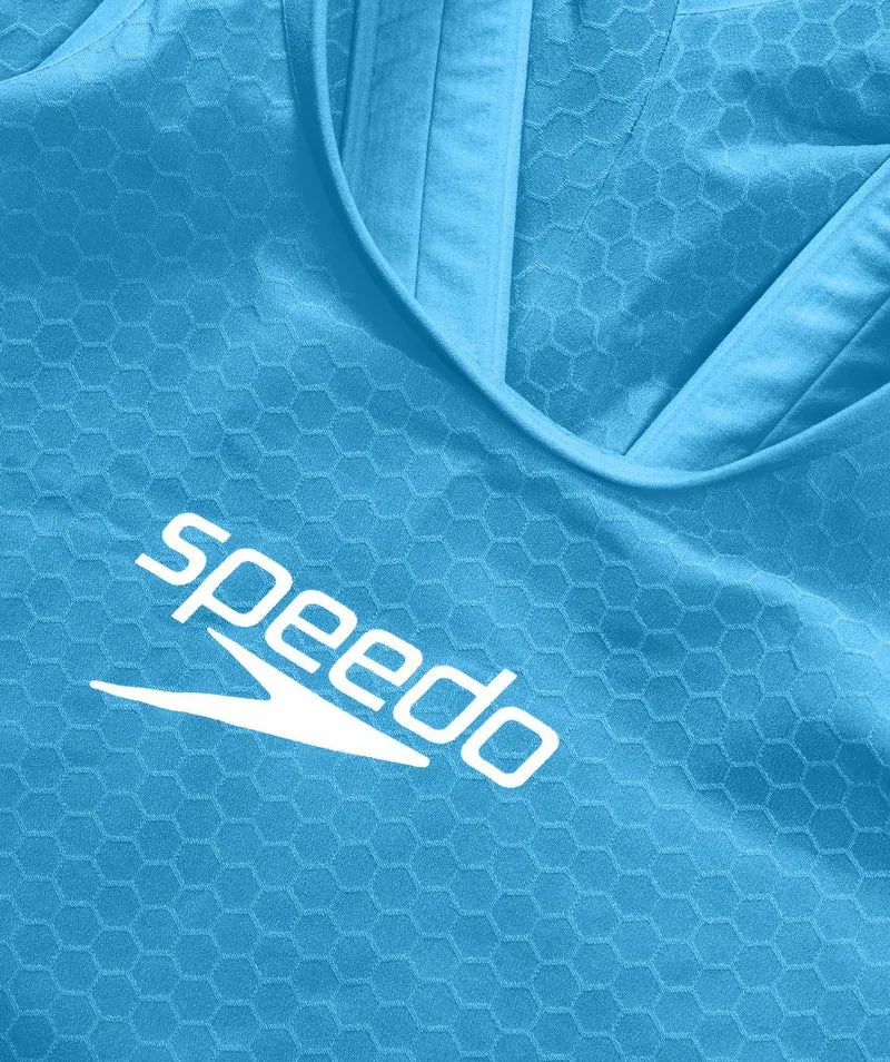 Speedo Wettkampf Badeanzug für Damen - LZR Pure Intent 2.0 - Blau/Rot