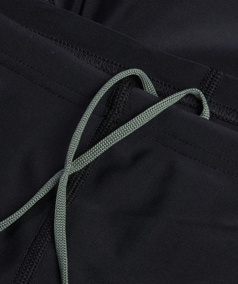 Speedo Aquashorts für Herren - Duo Logo Print - Schwarz/Grün