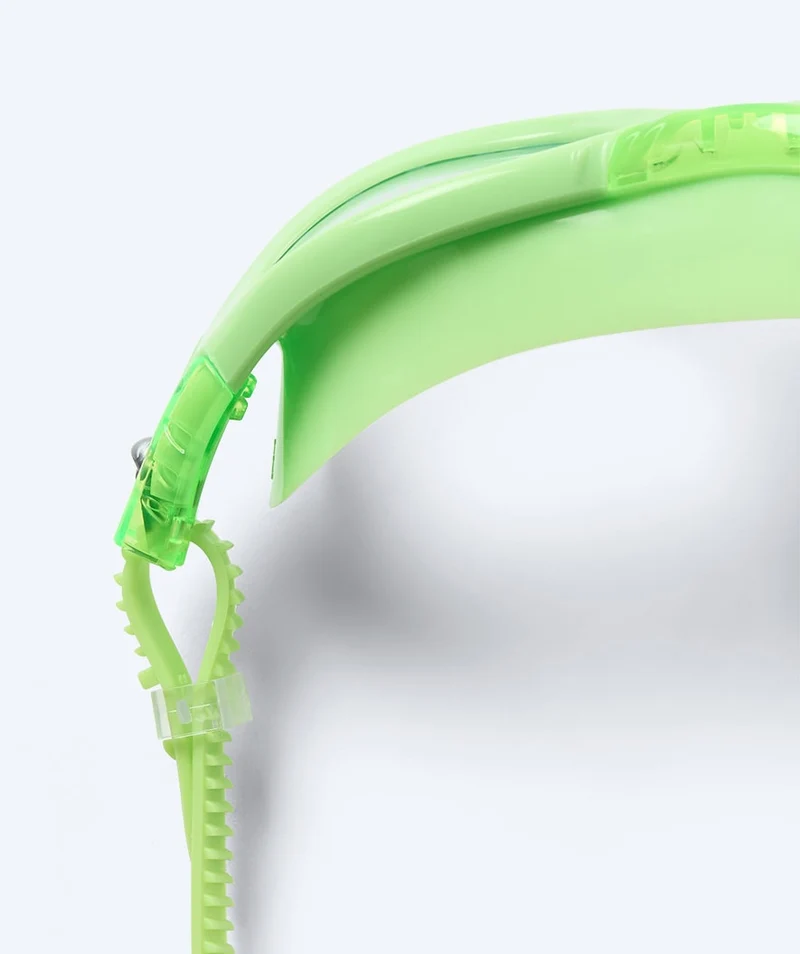 Watery Schwimmbrille für Kinder - Mantis 2.0 - Hellgrün/Klar