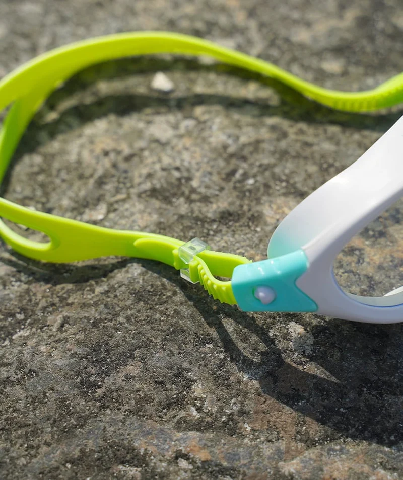 Watery Schwimmbrille für Kinder (2-8) - Wilton - Grün/Weiß