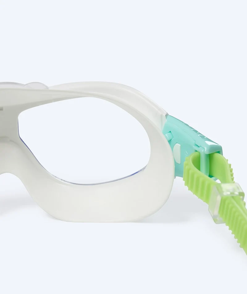 Watery Schwimmbrille für Kinder (2-8) - Wilton - Grün/Weiß