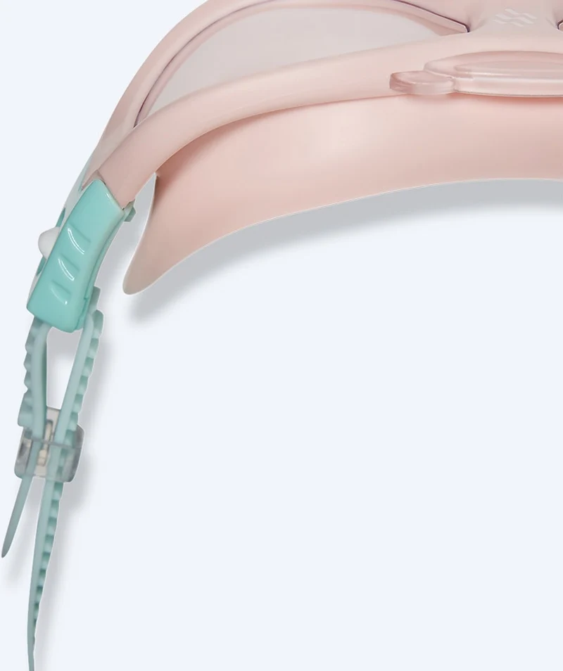 Watery Schwimmbrille für Kinder (2-8) - Wilton - Hellrosa/Türkis