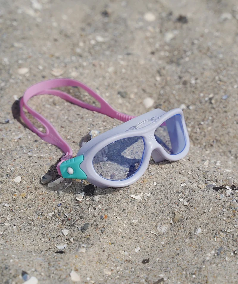 Watery Schwimmbrille für Kinder (2-8) - Wilton - Hellrosa/Lila