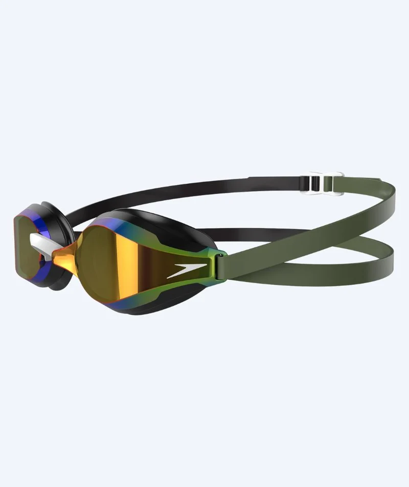Speedo Elite Schwimmbrillen - Fastskin Speedsocket 2 Mirror - Grün/Schwarz