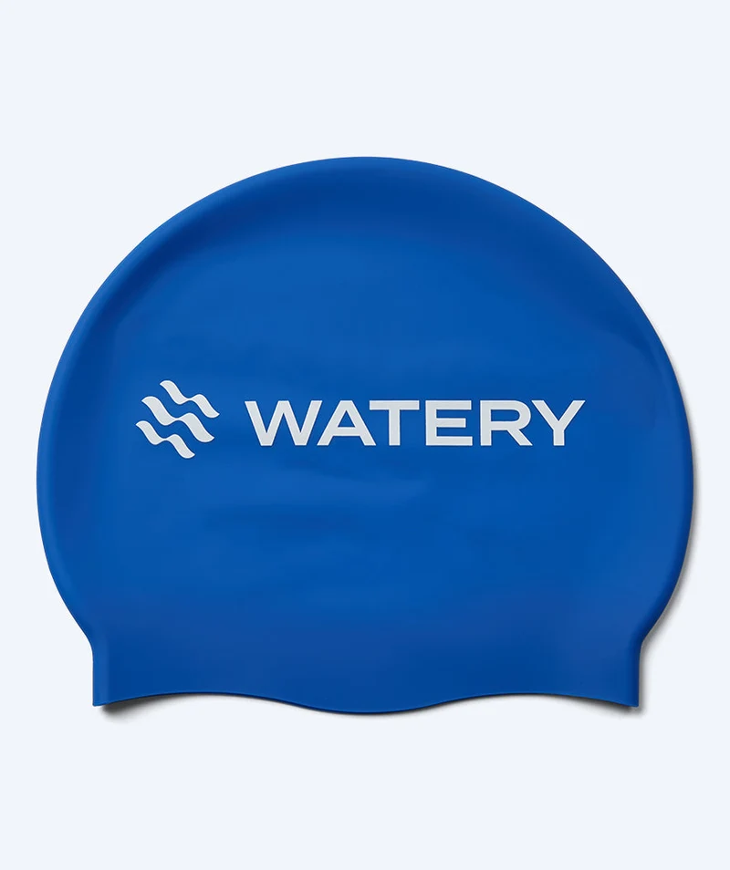 Watery Badekappe für Kinder (3-10) - Signature - Royal Blue