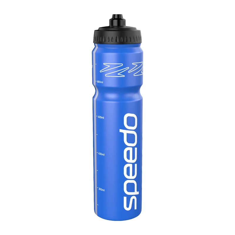 Speedo 1 Litre Water Bottle - Blue/White
