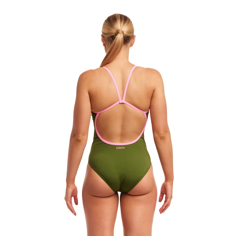 Funkita Glamo Camo Single Strap Ladies Swimsuit