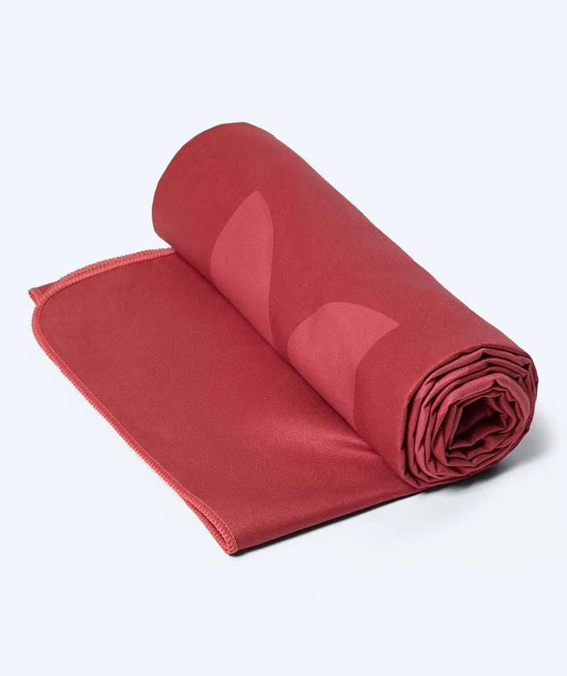 Watery Mikrofaser Badetuch (175 x 110 cm) - Rafferty - Rot