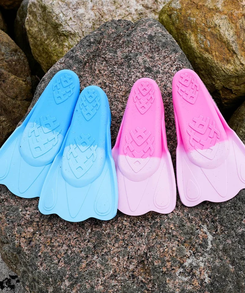 Watery Schwimmflossen für Kinder - Leander - Blau