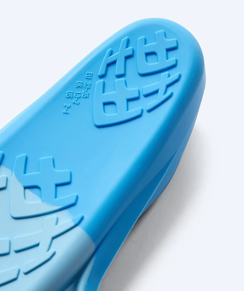 Watery Schwimmflossen für Kinder - Leander - Blau