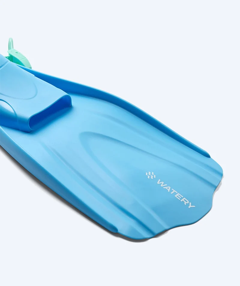 Watery Taucherflossen für Erwachsene - Skipper - Blau
