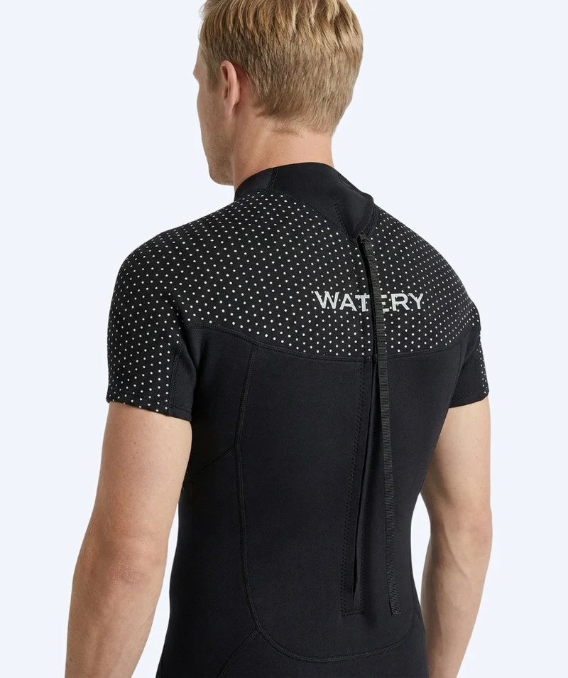 Watery Neoprenanzug für Herren - Kurzarm Duncan (3mm) - Schwarz