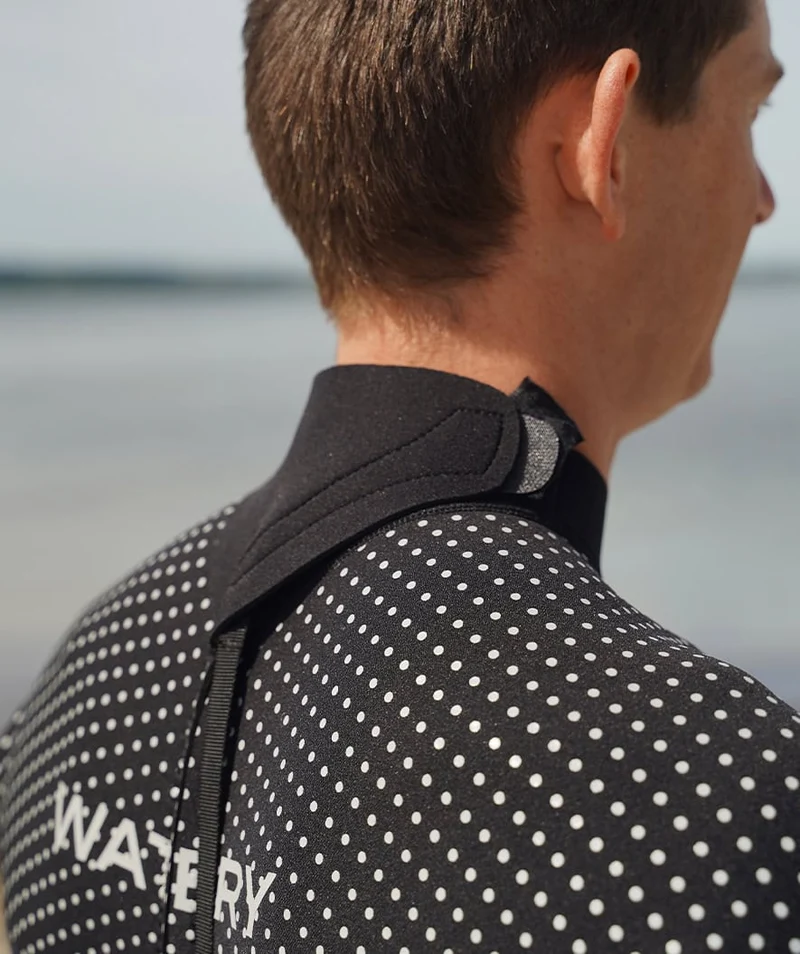 Watery Neoprenanzug für Herren - Kurzarm Duncan (3mm) - Schwarz