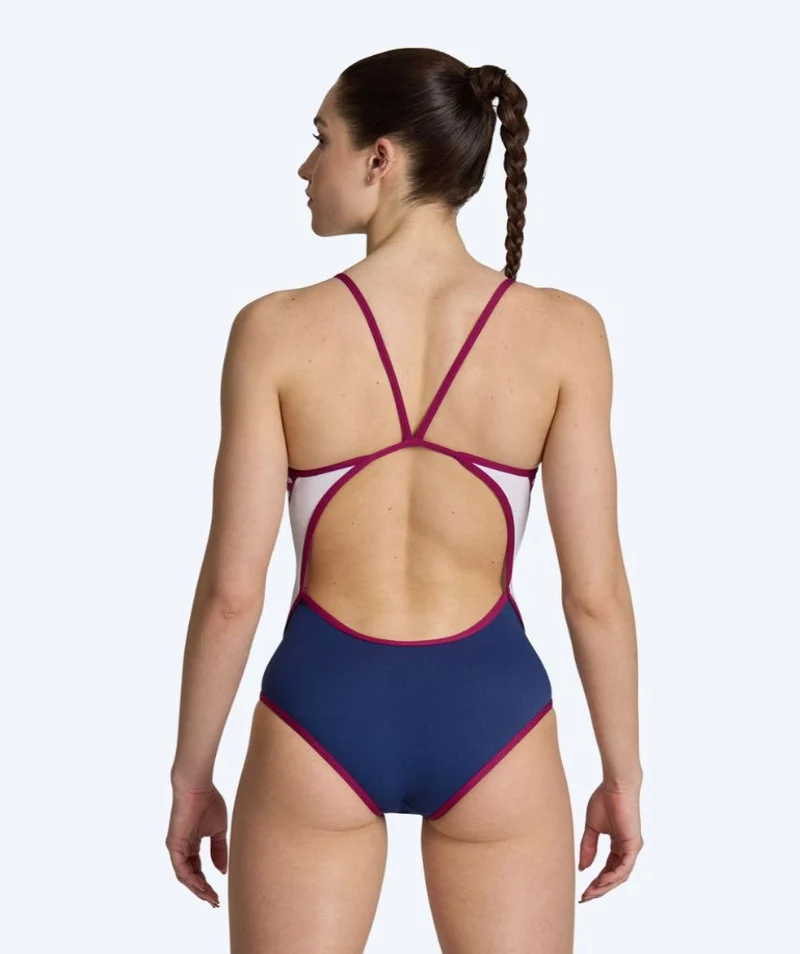 Arena Badeanzug für Damen - Icons Super Fly - Blau/Rot