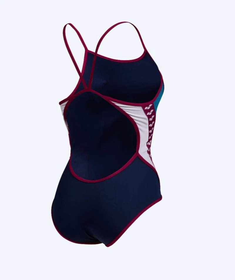 Arena Badeanzug für Damen - Icons Super Fly - Blau/Rot