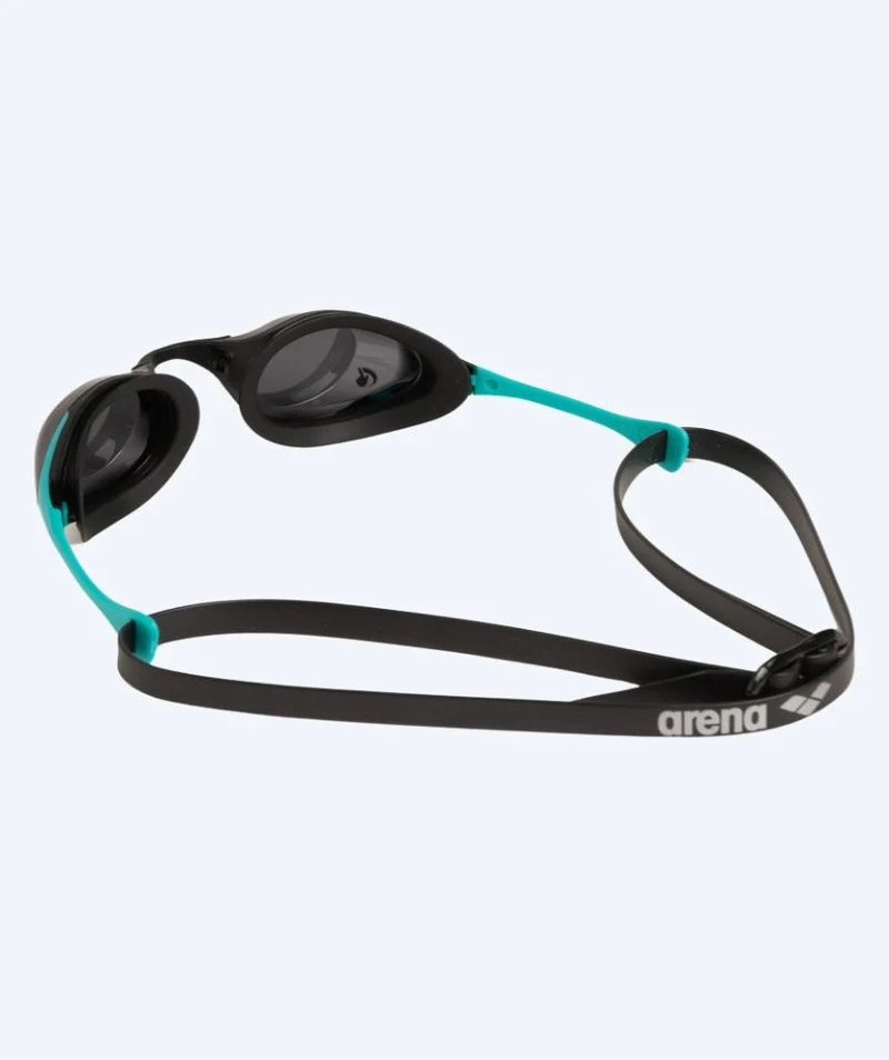 Arena Schwimmbrille - Cobra SWIPE Smoke - Schwarz/Hellblau